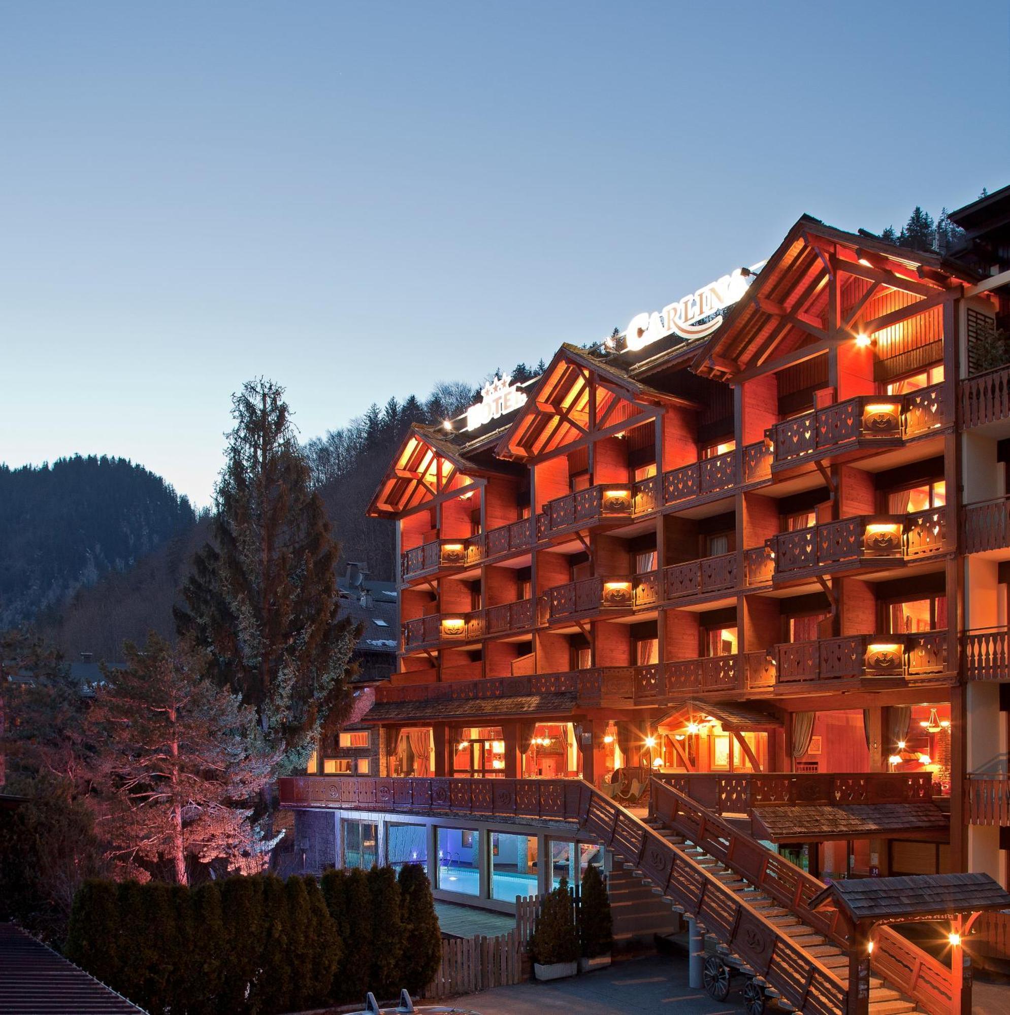 Carlina Hotell La Clusaz Exteriör bild