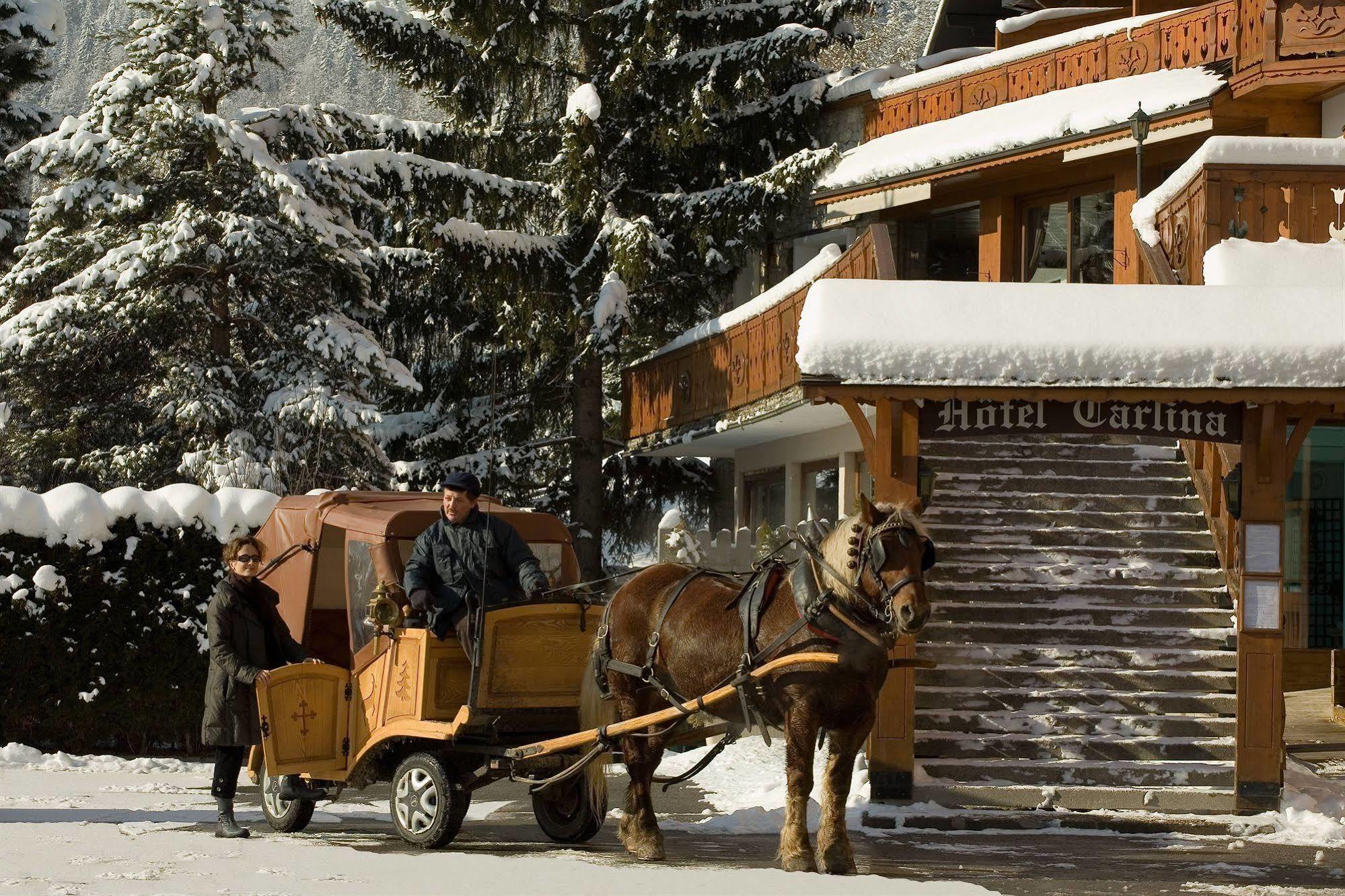 Carlina Hotell La Clusaz Exteriör bild